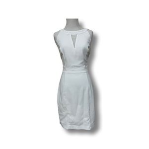 White mini dress. Black house white market. Size 4